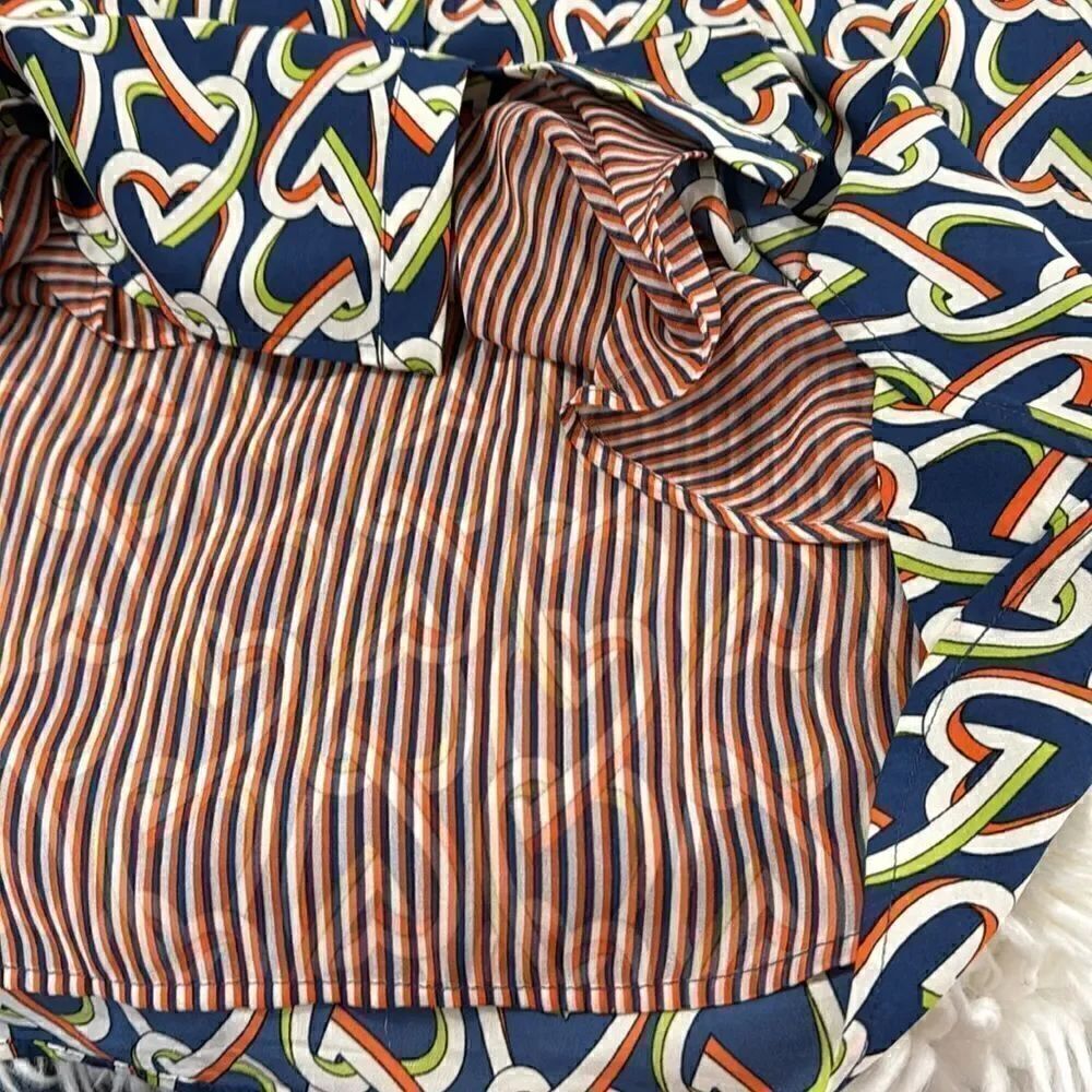 Cabi HEART PRINT MULTICOLOR  MIDI DRESS SIZE M - Picture 12 of 13